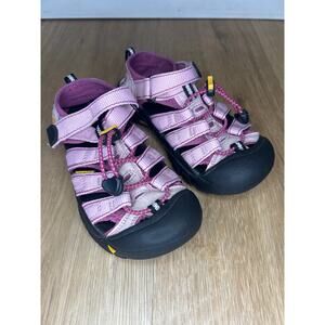 Keen Kids light purple pink Black Toe-Guard Sandal Sneakers